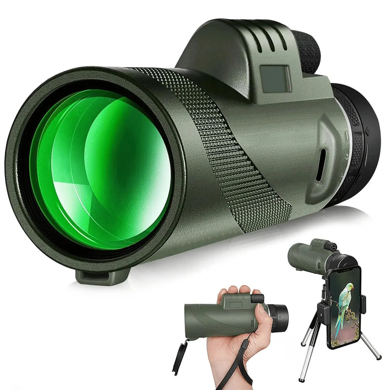 Monóculo Militar com Visão Noturna Ultra Zoom Titanium™ - [AMPLIA 600X]